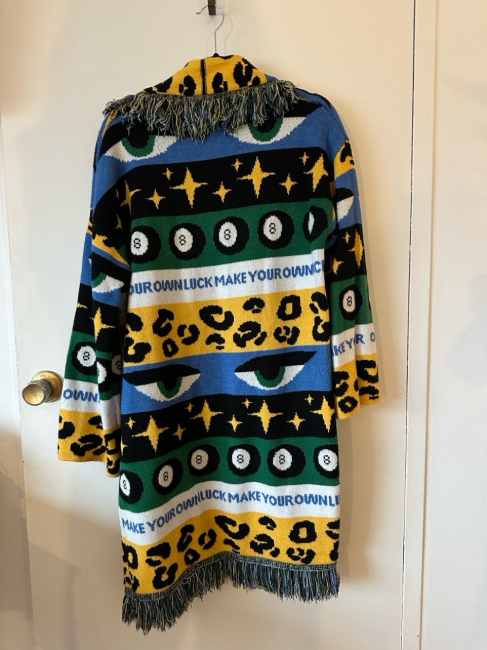 Dressed in LaLa Fringe Cardigan - Picture 3 of 6
